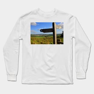 South Downs Beacon Hill Hampshire England Long Sleeve T-Shirt